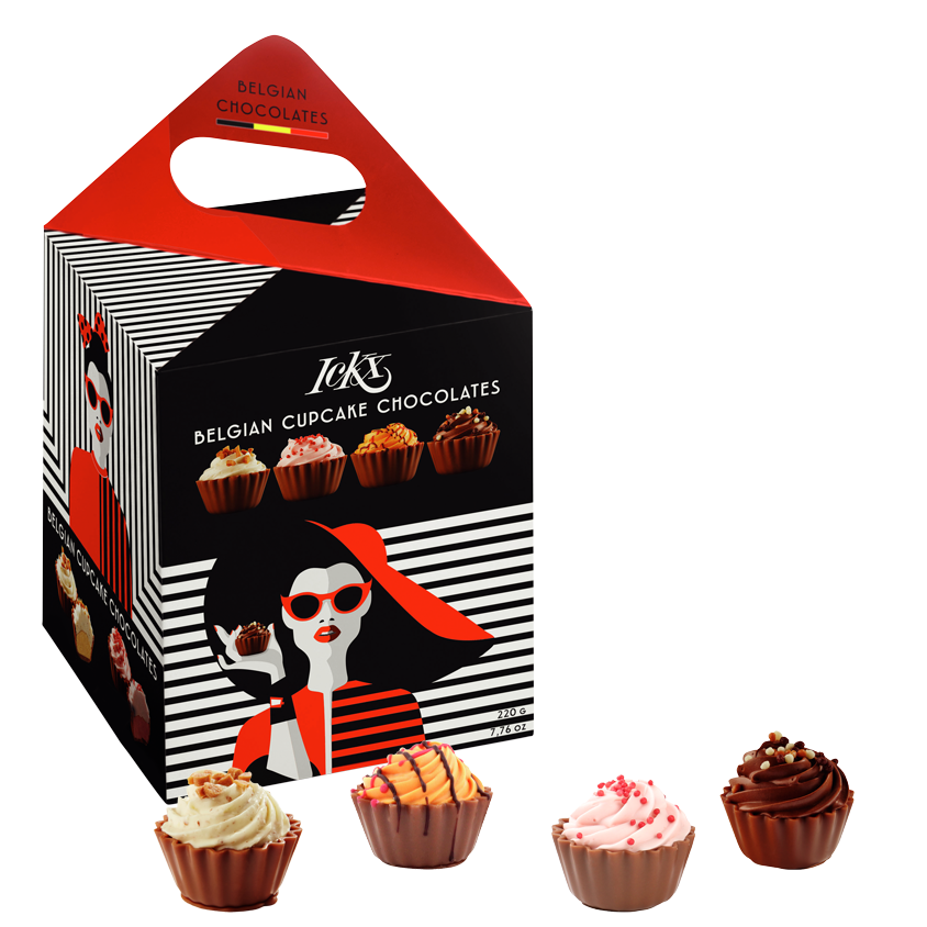 Belgische Schokoladen Cupcakes online kaufen